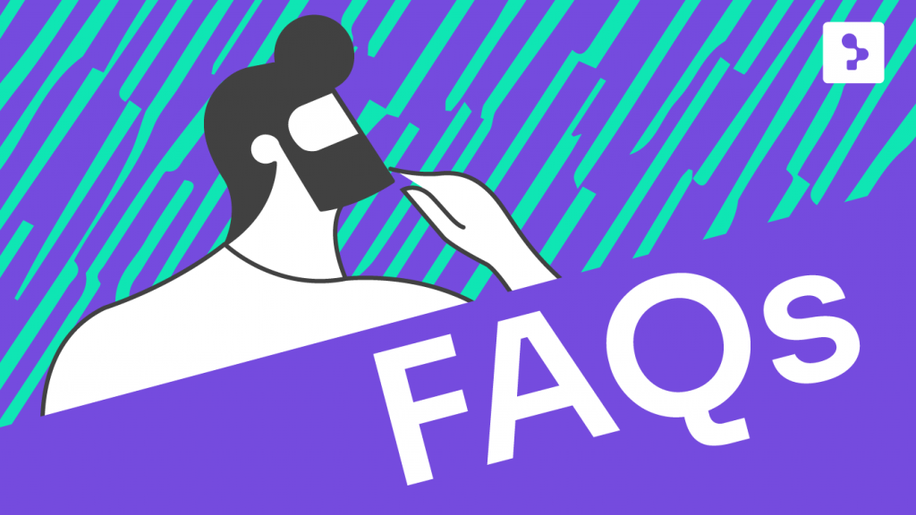 Ilustración de Abstracta sobre preguntas frecuentes